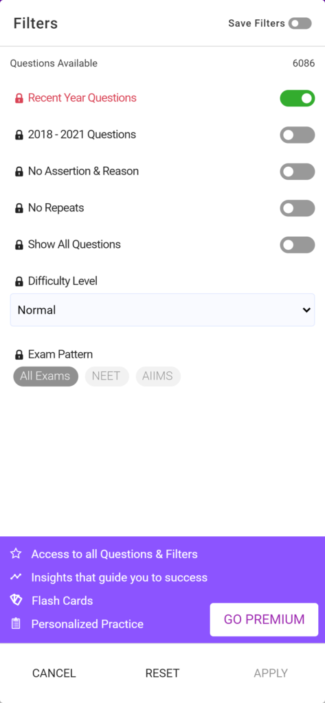 recent year NEET questions