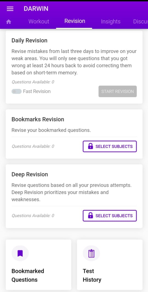 NEET revision on Darwin