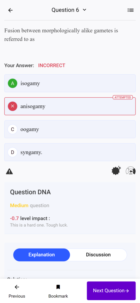 NEET Practice Questions