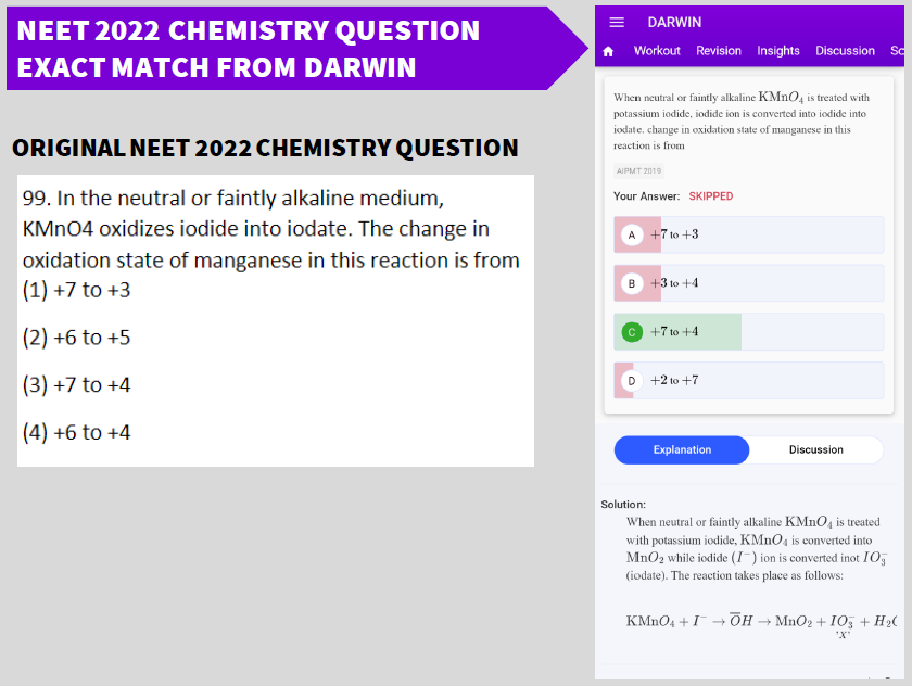 NEET 2022 Chemistry question