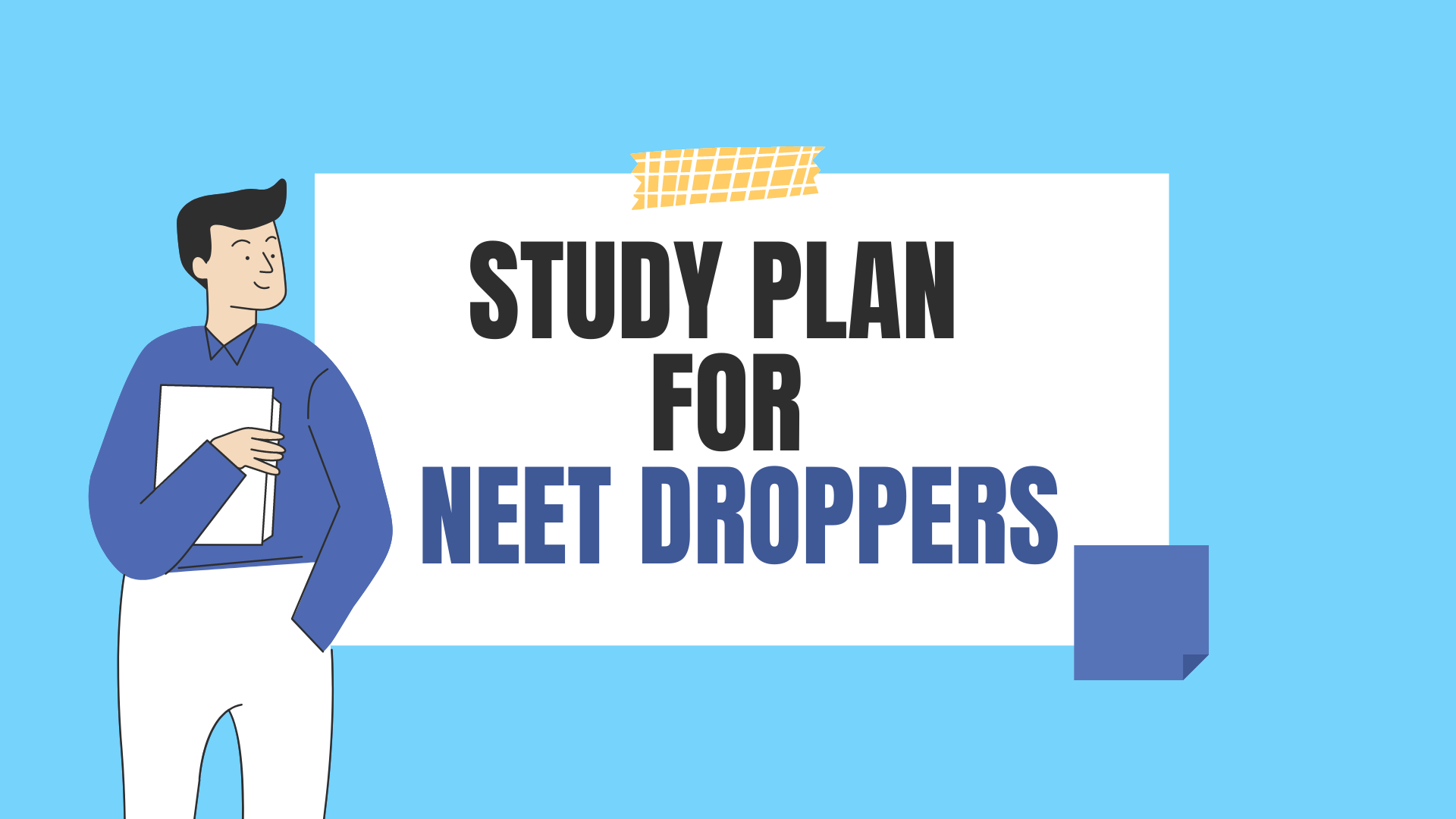 Study Plan for NEET 2024 Droppers | Preparation Tips