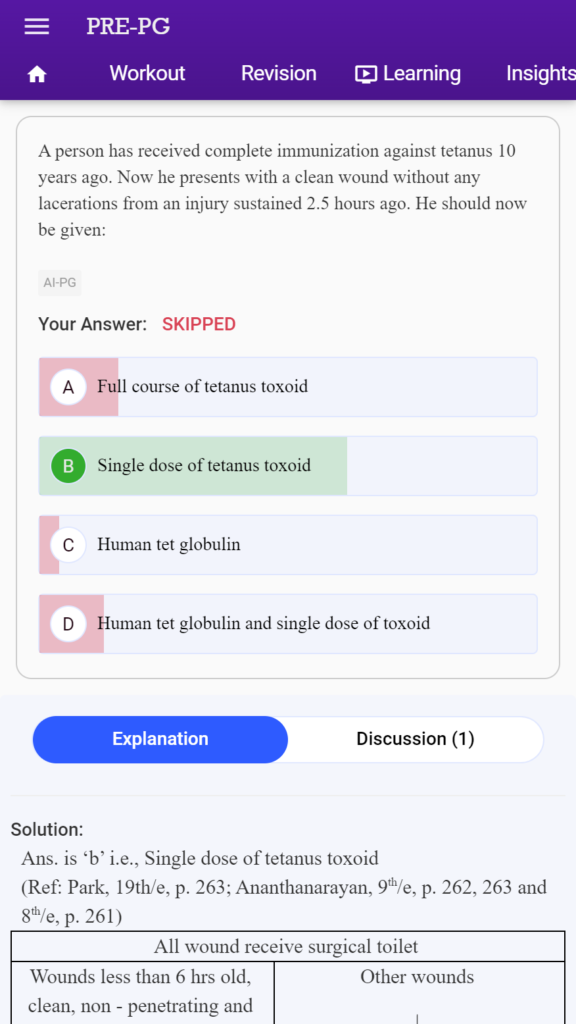 medical entrance exam