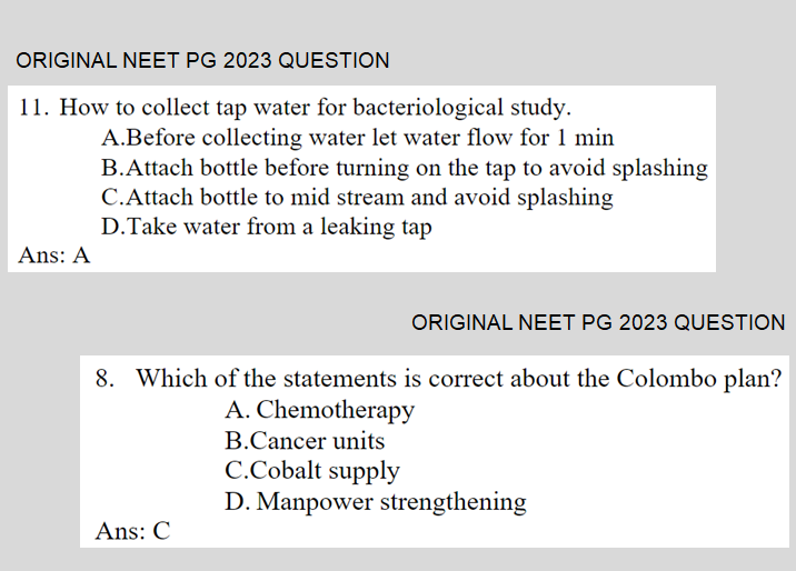 NEET PG Clinical Syllabus