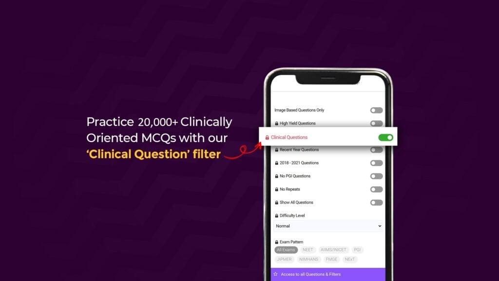 NEET PG clinical question
