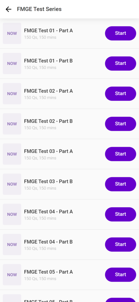 fmge tests