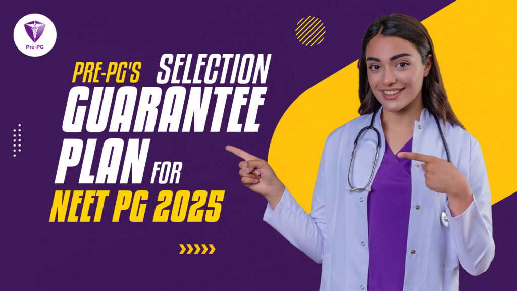 NEET PG Selection guarantee plan