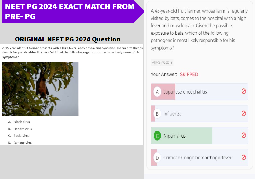 NEET PG previous year questions