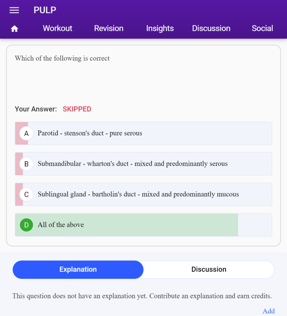 clinical NEET MDS question 2023