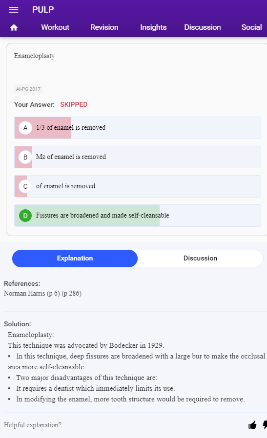 High yield NEET MDS Questions