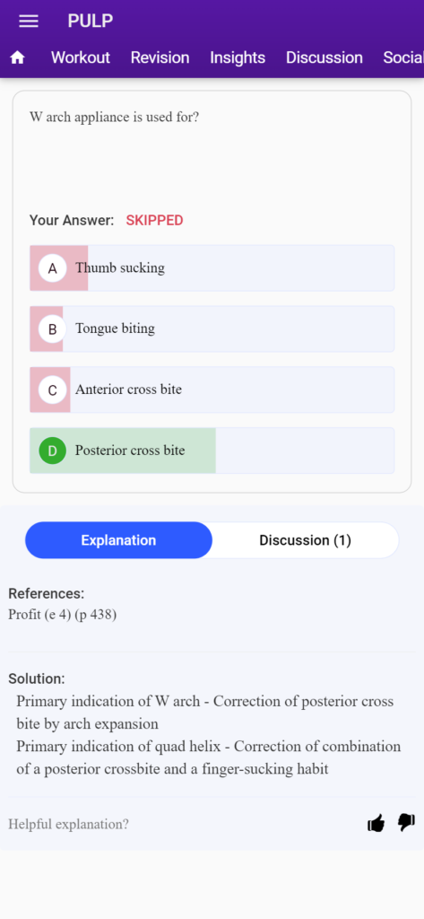 NEET MDS clinical questions
