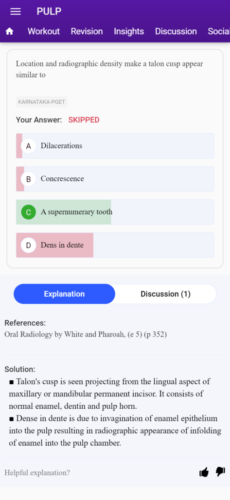 NEET MDS clinical questions 2024