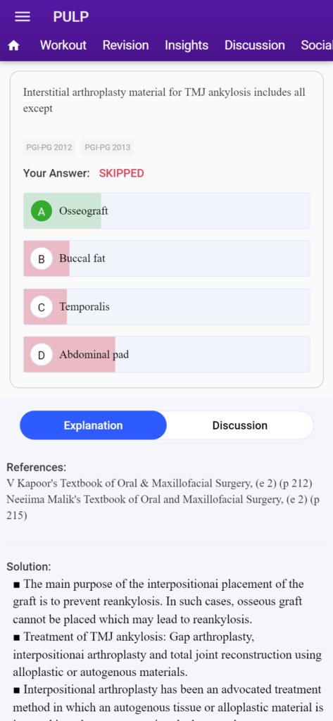 Dental PG clinical questions