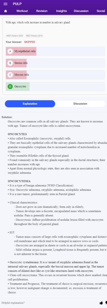 MDS prep