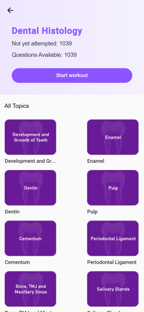 dental histology neet mds