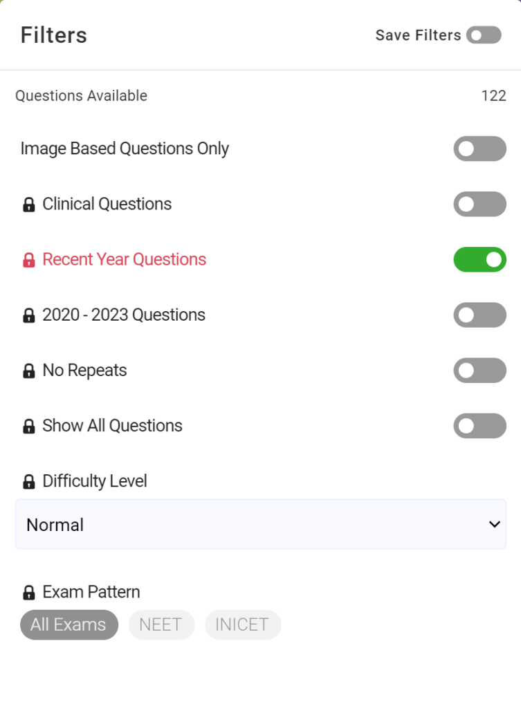 NEET MDS exam pattern