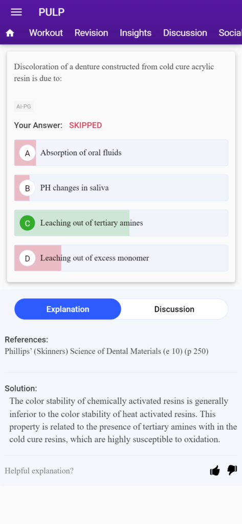 nbe mds question paper