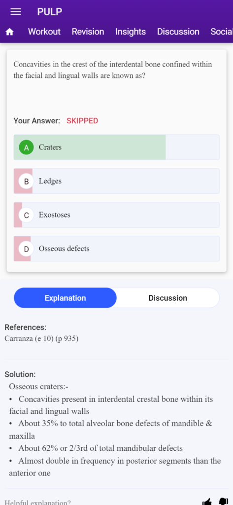 free online mds neet questions