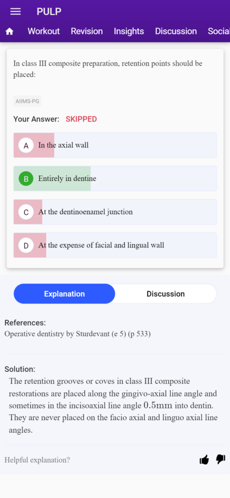 Dental PG important clinical MCQs