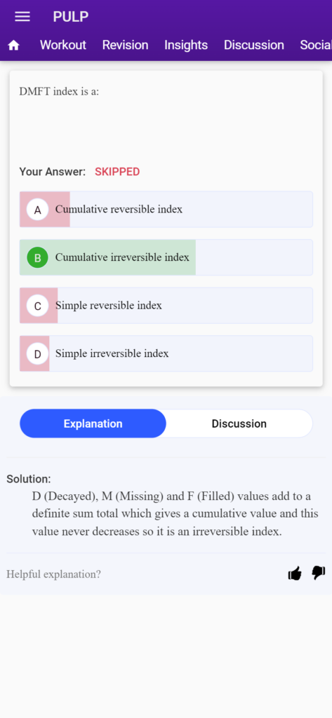 dental pg exam 2022 mcq