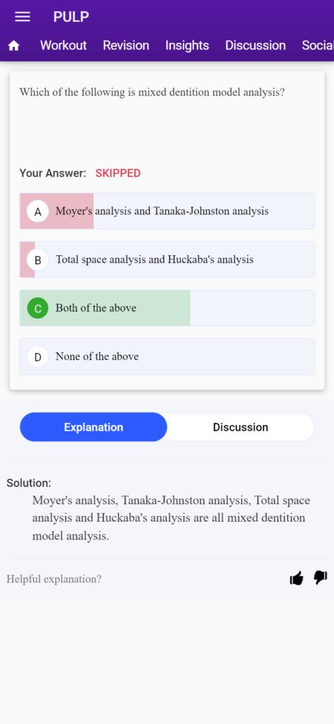 mds neet previous year questions
