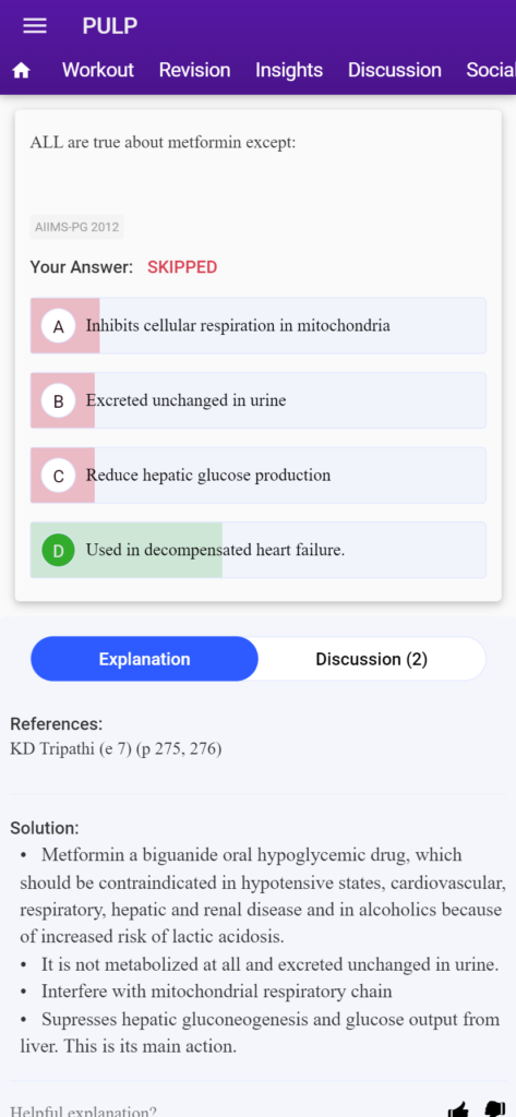 mds prep mock test